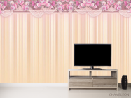 Фотообои цветы с потолка - 2