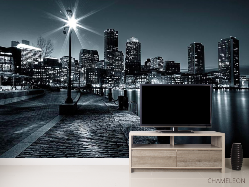 Фотообои Ночная набережная - 2