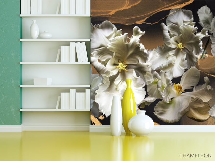 Фотошпалери махрові тюльпани - 3