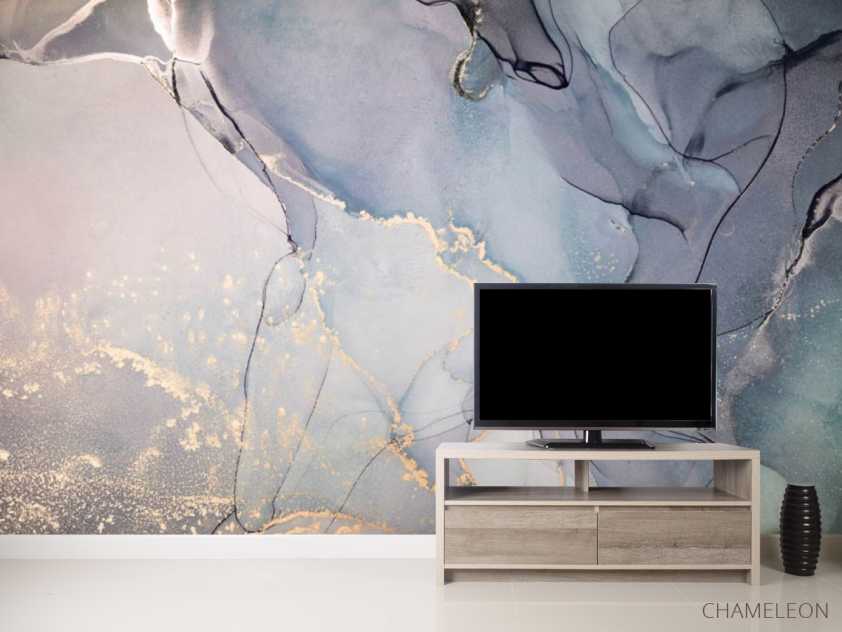 Фотообои Серый флюид - 2