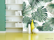 Фотошпалери мікс пальми і монстери - 3