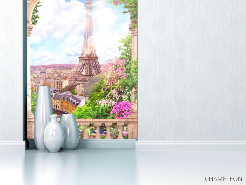 Фотообои в кухню Париж - 1
