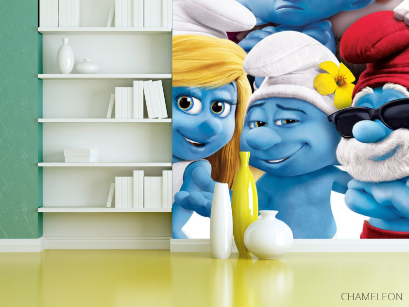 Фотошпалери Смурфики - 3