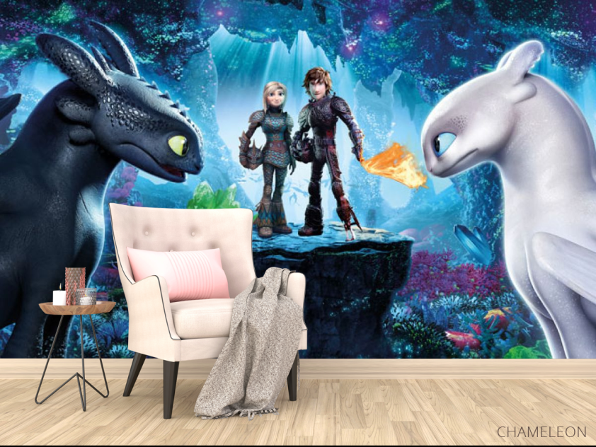 Фотообои Как приручить дракона - 4