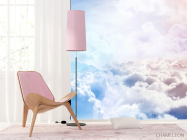 Фотошпалери рожеві хмари - 4