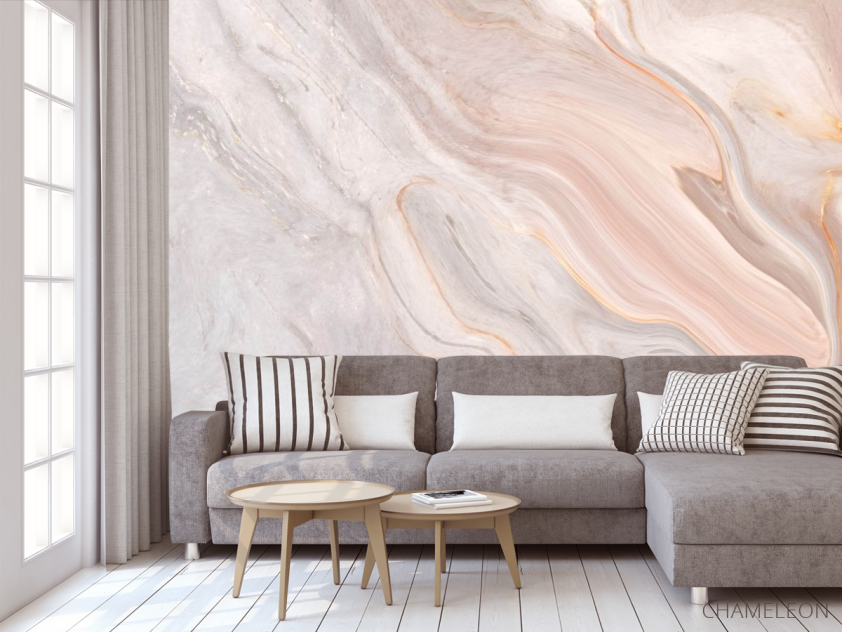 Фотообои Пудровый мрамор - 3