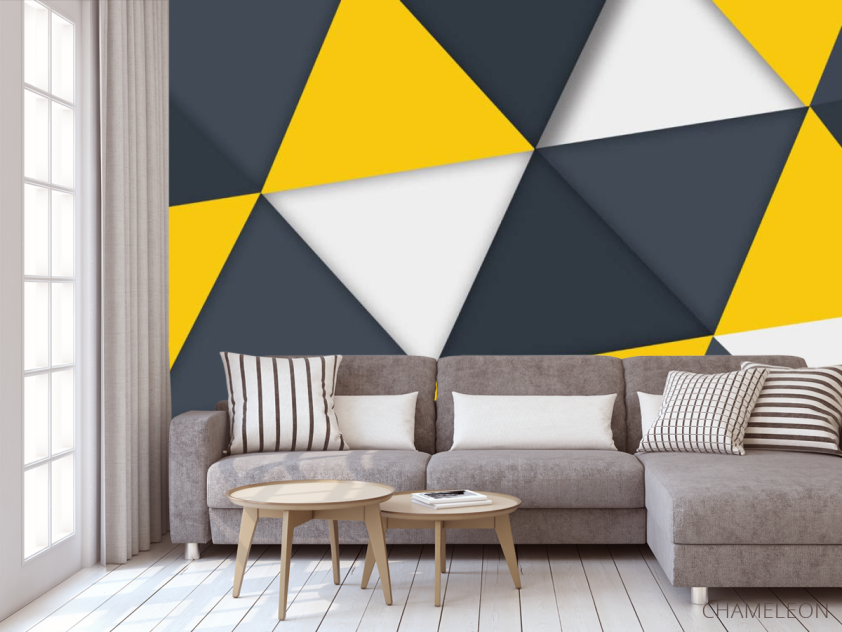 Фотообои треугольники - 3