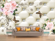 Фотообои 3д цветы - 1