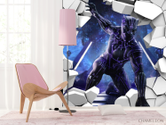 Фотошпалери 3Д Чорна пантера - 4