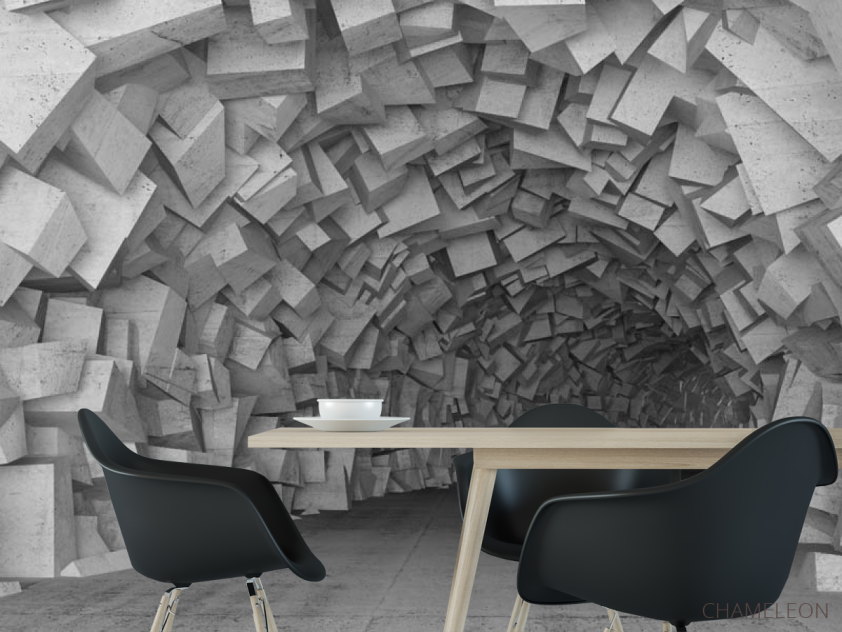 Фотошпалери 3Д тунель - 1