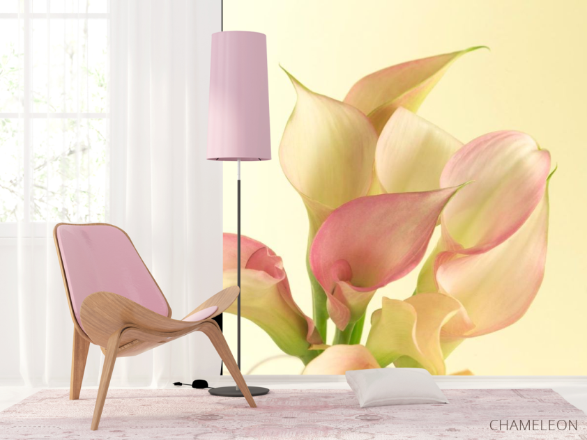 Фотошпалери Бежевий красивий квітка - 4