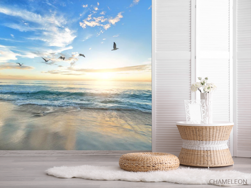 Фотошпалери Море на заході - 2