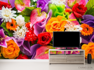 Фотообои Яркий букет цветов - 2