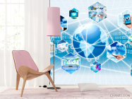 Фотошпалери Для кабінету інформатики - 4