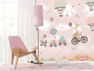 Фотошпалери тварини на повітряній кульці - 4