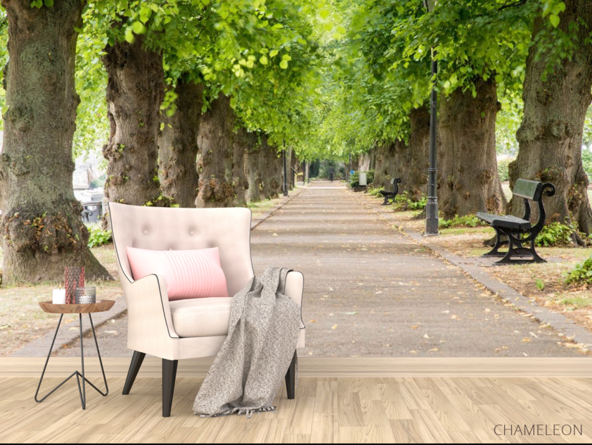 Фотообои Арка из листьев - 4