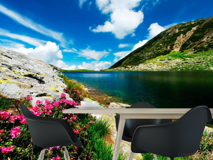 Фотошпалери Вода в горах - 1