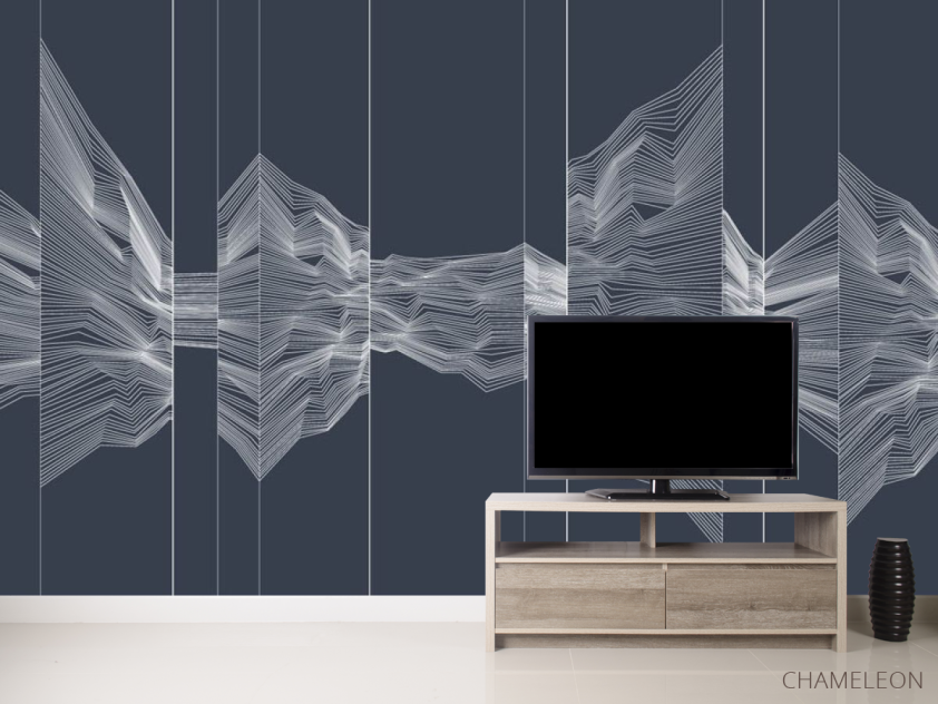 Фотообои Абстракция в стиле line art - 2