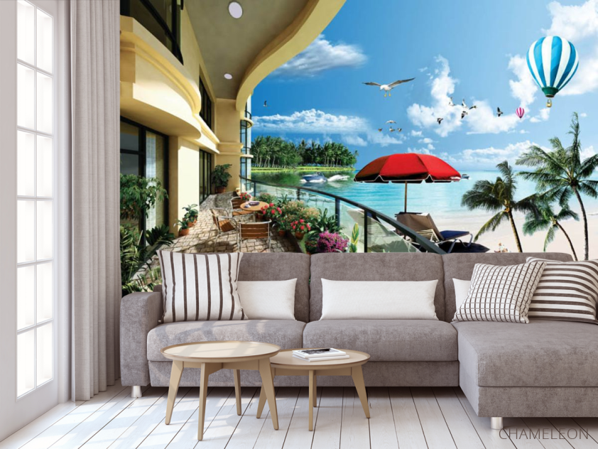 Фотообои Вид с балкона - 3