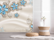 Фотошпалери Брошки на атласі - 2