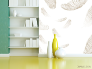 Фотошпалери Золоте перо - 3