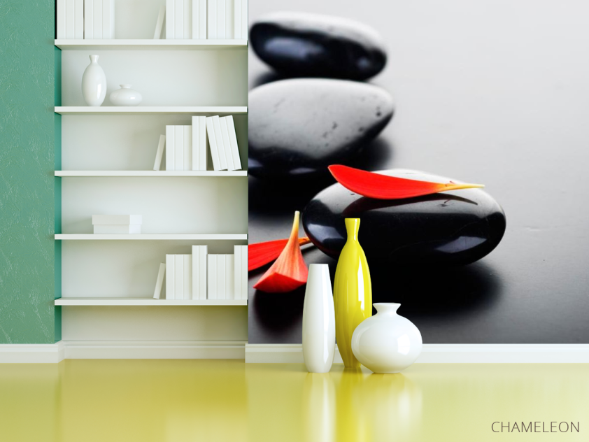 Фотошпалери Пелюстки і камені - 3