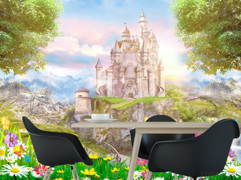 Фотошпалери Замок на галявині - 1