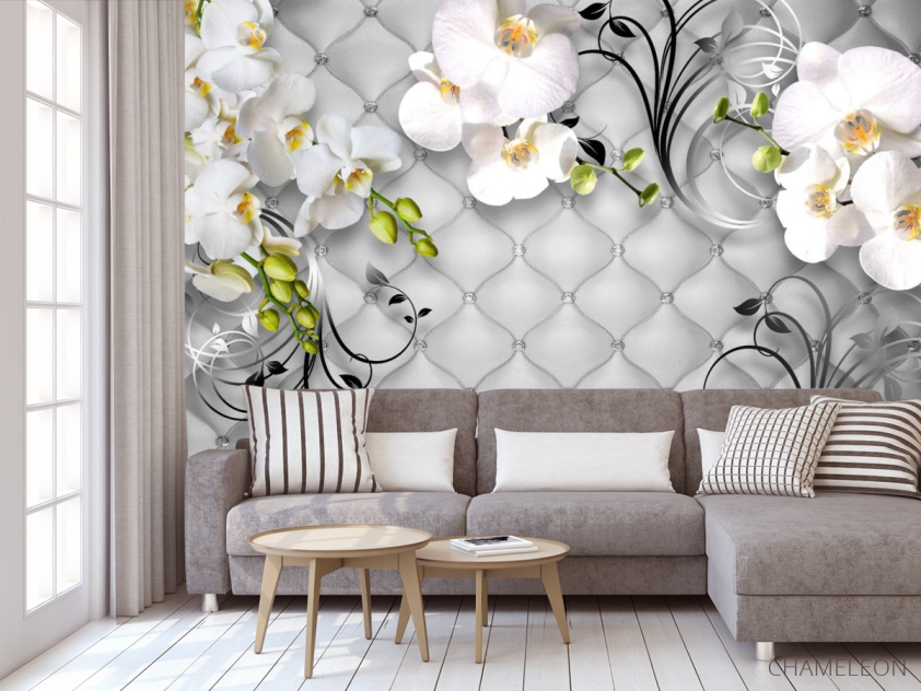 Фотообои 3D цветы - 3