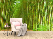 Фотообои Много бамбука - 4
