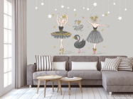 Фотообои Балерины для бросать девочки - 3