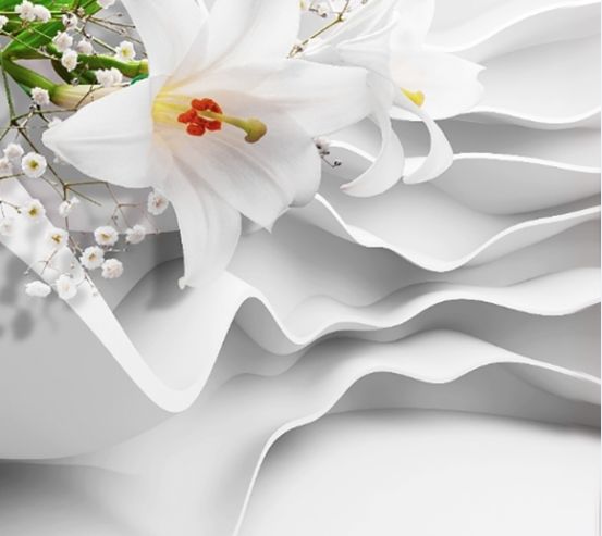 3д цветок 3д цветок 0057