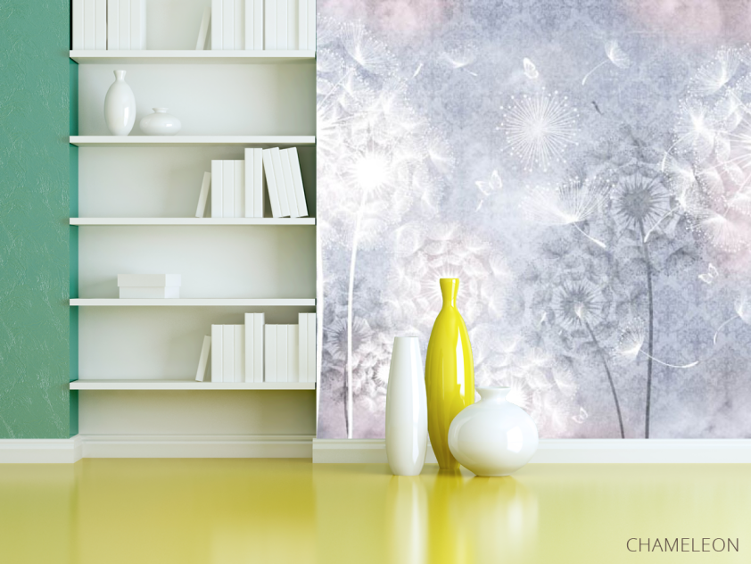 Фотошпалери векторні кульбаби - 3