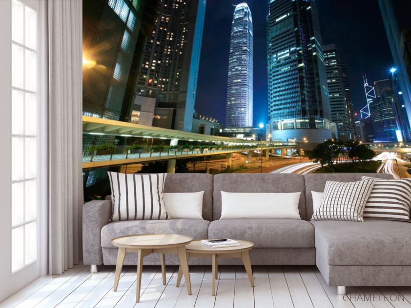 Фотообои Дорога в центре города - 3