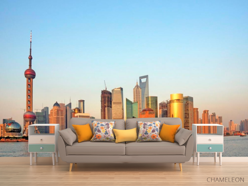 Фотообои Город, вода - 1