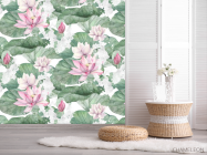 Фотошпалери Дизайнесркие лотоси - 2