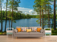 Фотообои Озеро в лесу - 1