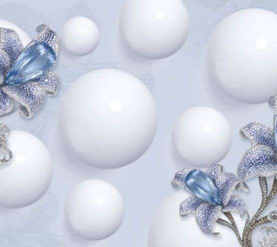 Фотообои 3д цветы Фотообои 3д цветы 24961