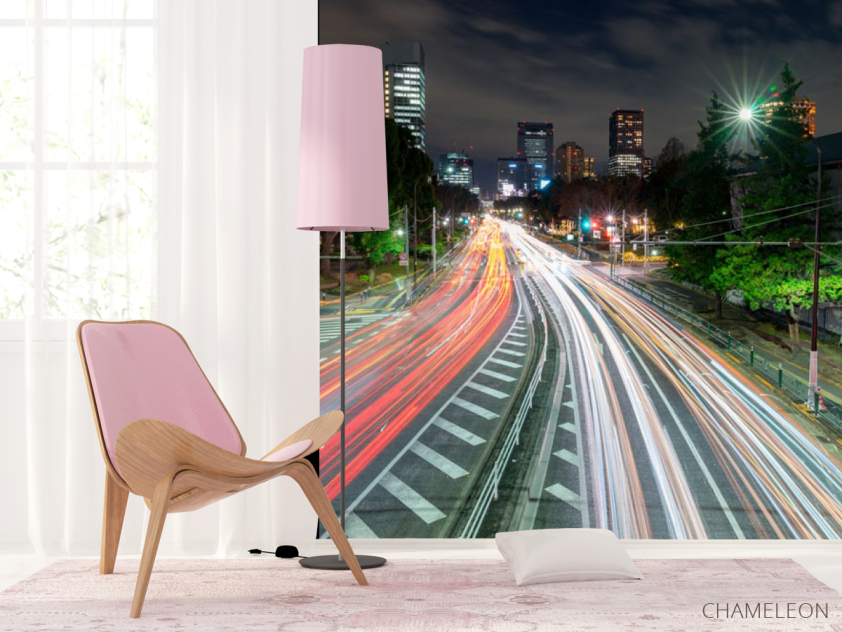 Фотошпалери Дорога в мегаполісі - 4