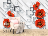 Фотообои 3д маки - 4