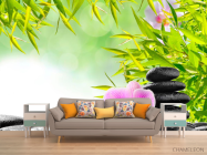 Фотообои Розовые цветы - 1