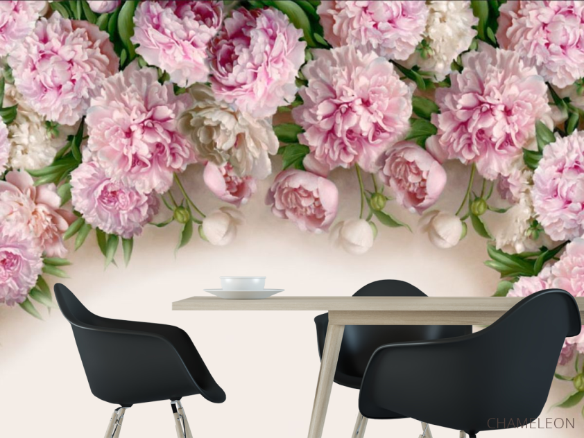 Фотошпалери Рожеві півонії - 1