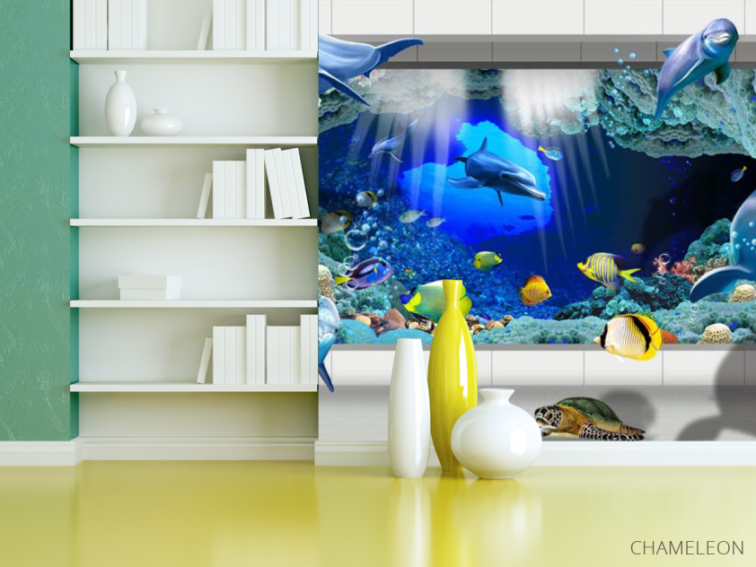 Фотошпалери Дельфіни - 3