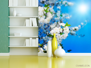 Фотообои Цветущие весной персики - 3