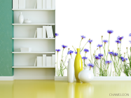 Фотошпалери Волошки сині - 3