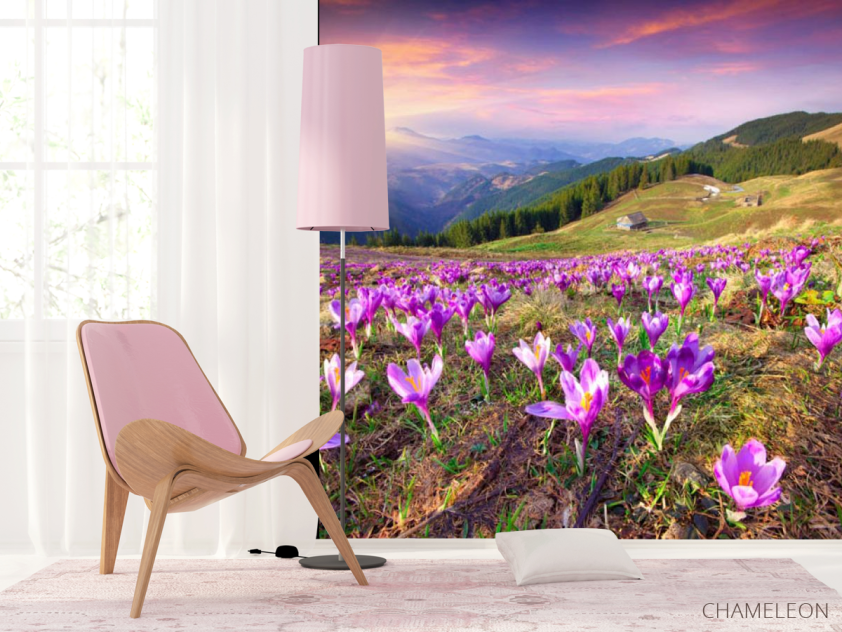 Фотошпалери весна, гори - 4