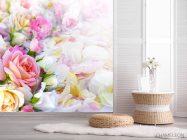Фотошпалери ніжні троянди - 2