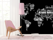 Фотошпалери Чорна карта - 4