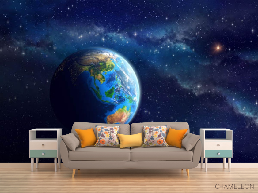 Фотообои космос, земля - 1