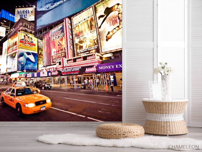 Фотошпалери Реклама, таксі, New York - 2