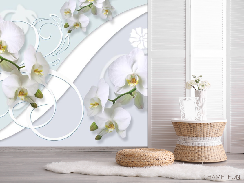 Фотошпалери Орхідеї 3д - 2